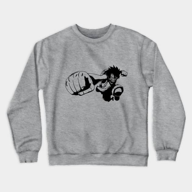 Jet Pistol Crewneck Sweatshirt by hapa_sara